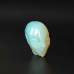 Opalite Fairy Elf Alien 1.5 inch (3.8-4cm) A/A+