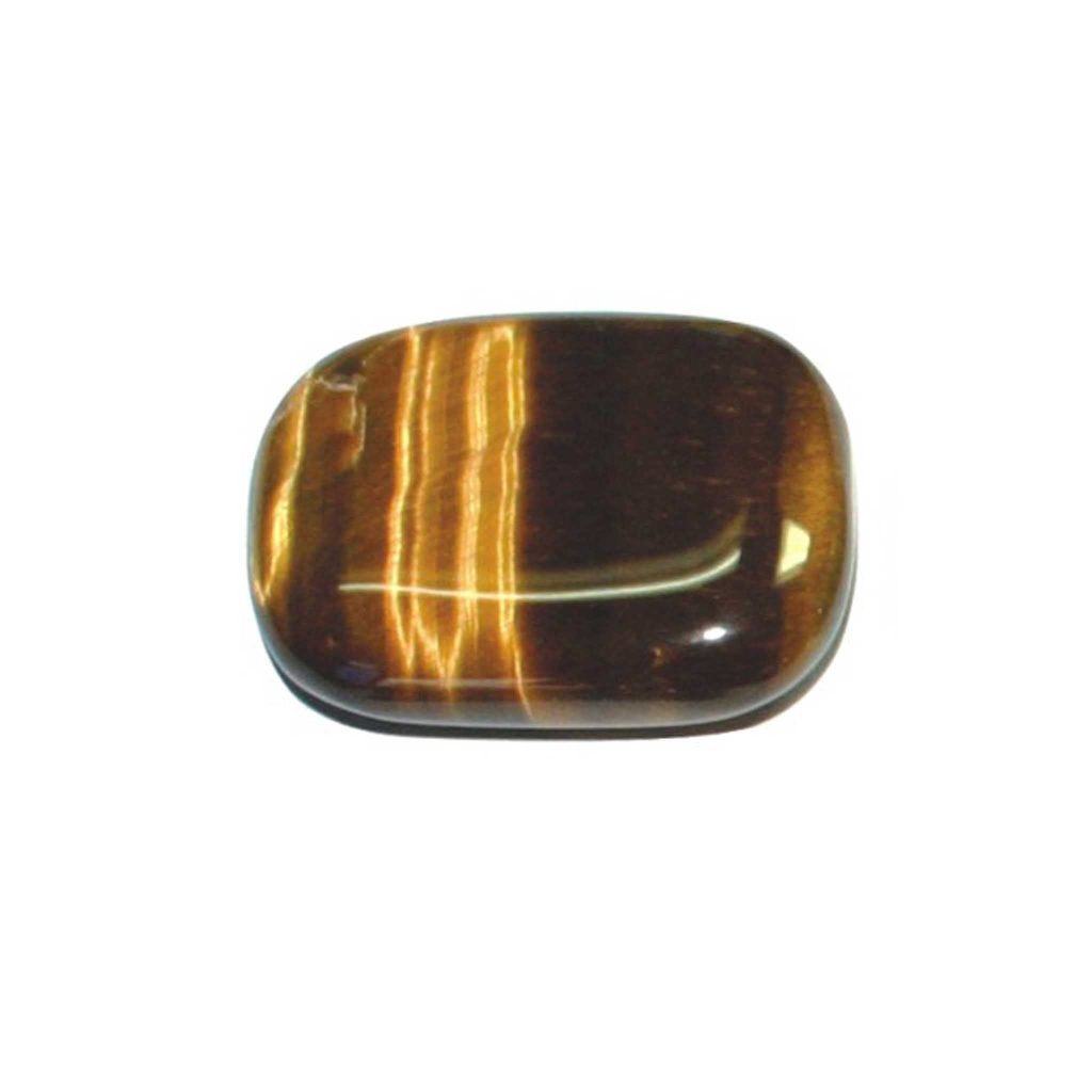 Golden Tiger Eye Rectangle Stone 1.6 inch (1x3x4cm) A/A+