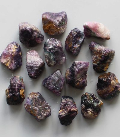 Deep Violet Fluorite Rough 30/50mm A/B