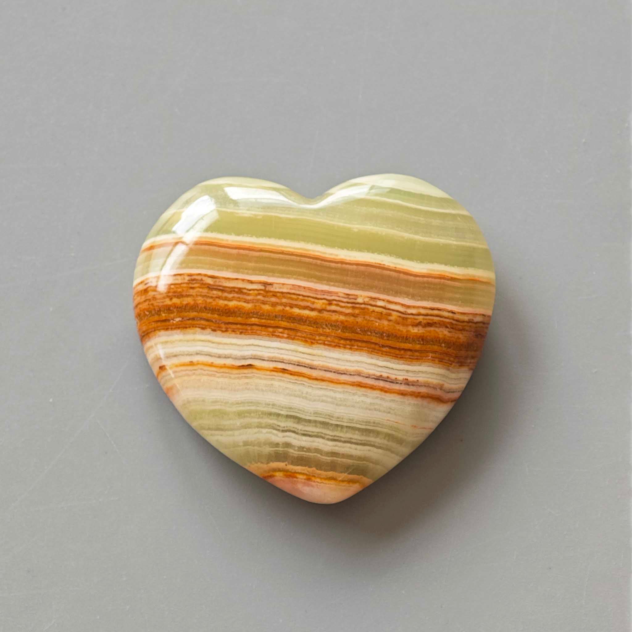 e24b8816726089ce35762032c3156896 Marble Onyx Heart 1.2 inch (1.3 x 3 x 3cm) A