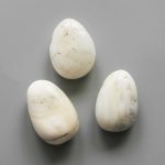 White Shell Ch Tumble Pendant With Cross Hole 2.5mm 0.8-1.2 inch (2.2-3cm) A/B