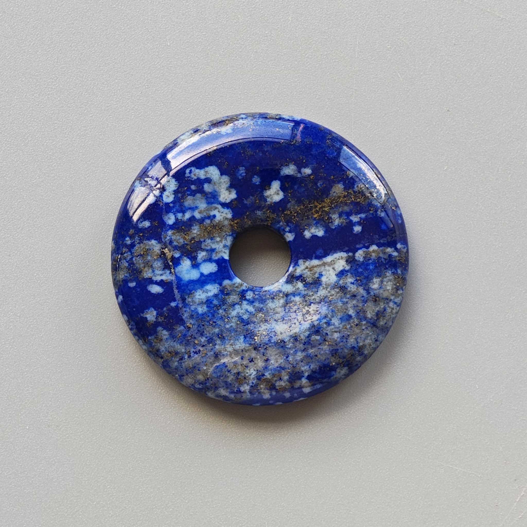 e6b7e89778e5a1140b3043323c80780f Lapis Lazuli Donut 1.4 inch (0.6 x 3.5cm) A/A+