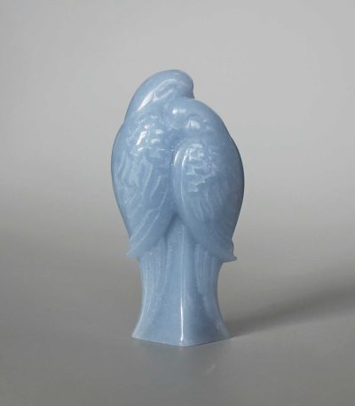 Angelite Pair of Parrot 2inch (5cm) AA