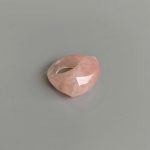 Rose Quartz Faceted Oval Ring 18x30x32mm A