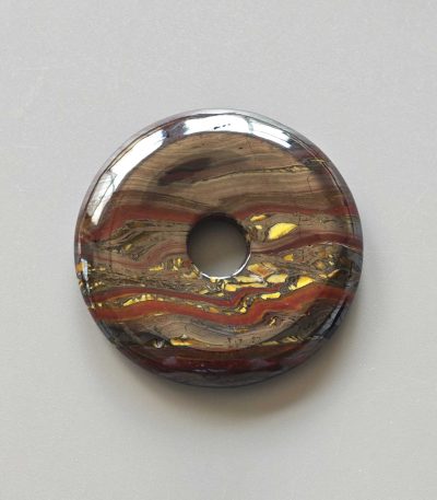 Tiger Iron Australia Donut 1.2 inch (0.6 x 3cm) A/A+