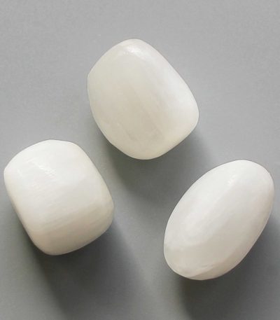 Selenite Satin Spar Tumble Stone 1 inch (2-3cm) B