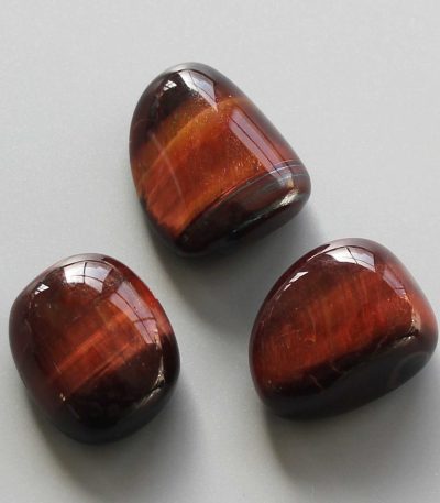 Red Tiger Eye Tumble Stone 1 inch (2-3cm) A
