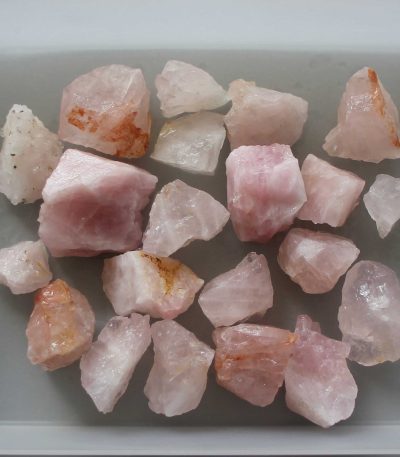 Rose Quartz Rough 30/50mm A/B