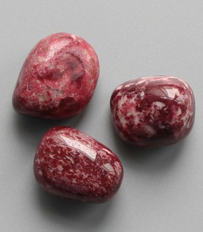 Thulite Tumble Stone 1 inch (2-3cm) A+/AA