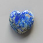 Lapis Lazuli Heart 1.6 inch (1.3 x 4 x 4cm) A/B