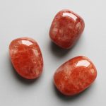Strawberry Natural Quartz Brazil Tumble Stone 1 inch (2-3cm) AA