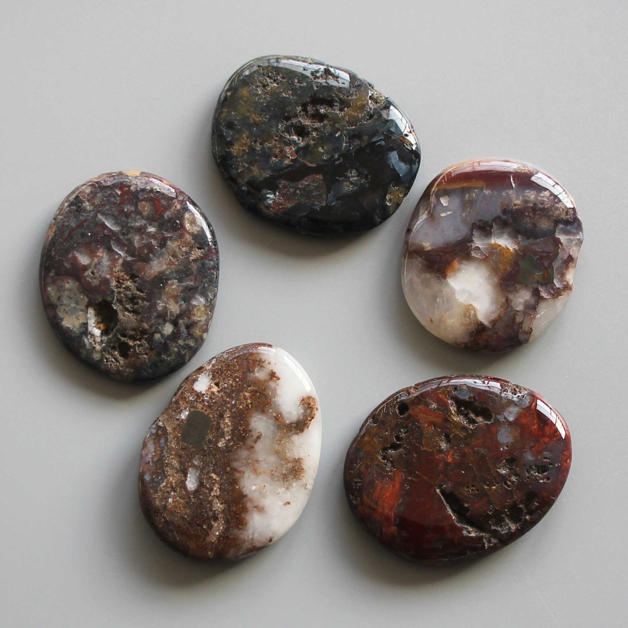 fce4b50763b3fbd1c603d4eb3738312e Pietersite Smooth Stone 1.6 inch (0.8-1 x 3.5-4.5cm) A/B