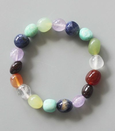 Mix Stone Tumble Bracelet 8/12mm A