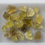 Lemon Quartz Rough 30/50mm A/AA