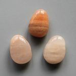 Pink Aventurine Tumble Pendant With Cross Hole 2.5mm 0.8-1.2 inch (2.2-3cm) A