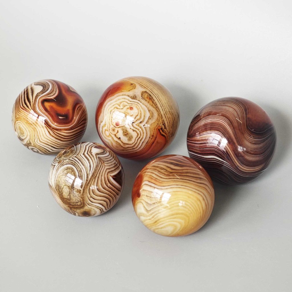 Carnelian Lace Sphere 1.3 inch (3-3.5cm) A/A+